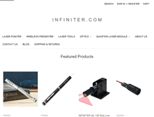 Tablet Screenshot of infiniter.com